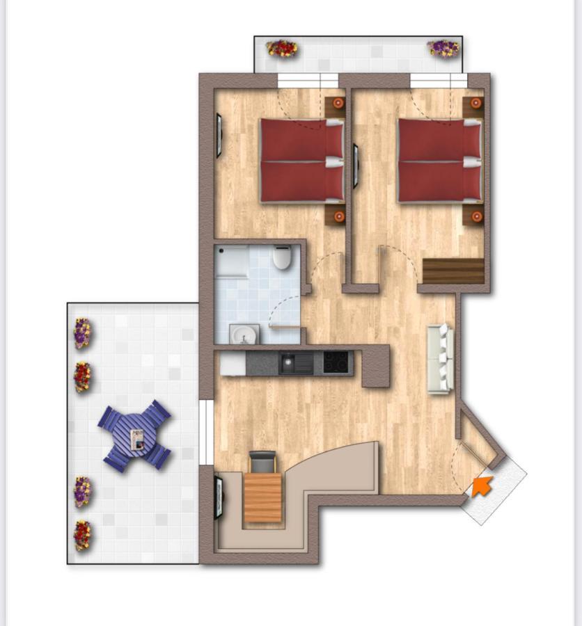 Appartments Das Franzal 齐勒河谷采尔 外观 照片
